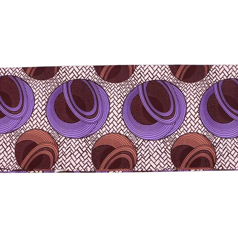 Ankara African Prints Fabric Patchwork Real Wax Dress Sewing Tissu Craft DIY Textile Material For Wedding 6Yards
