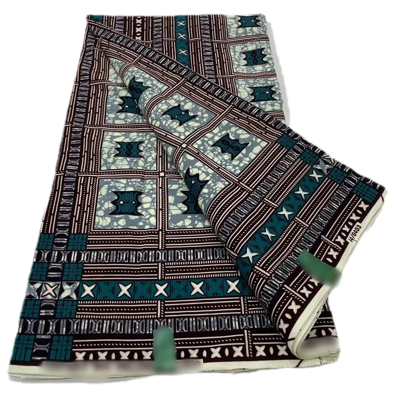 African Fabric Wax Ankara Block Print Veritable Wax Nigerian Batik Fabric Dutch Pagne 100% Cotton For Sewing Clothes