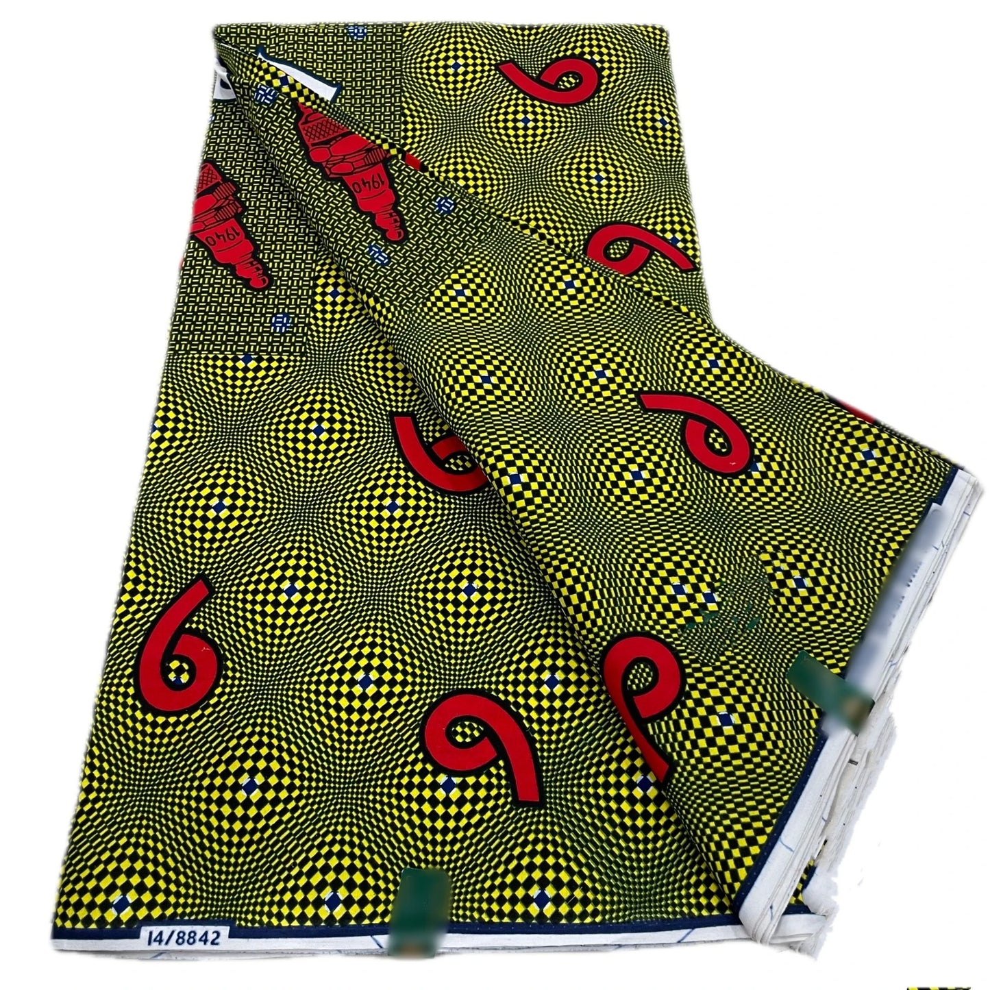 African Fabric Wax Ankara Block Print Veritable Wax Nigerian Batik Fabric Dutch Pagne 100% Cotton For Sewing Clothes