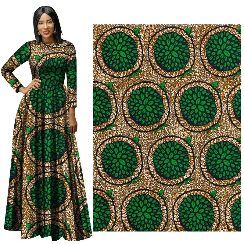 Ankara Wax Print Fabric High Quality African Wax Fabric 100% Cotton Soft Guaranteed Veritable Real Wax Fabric For Dresses