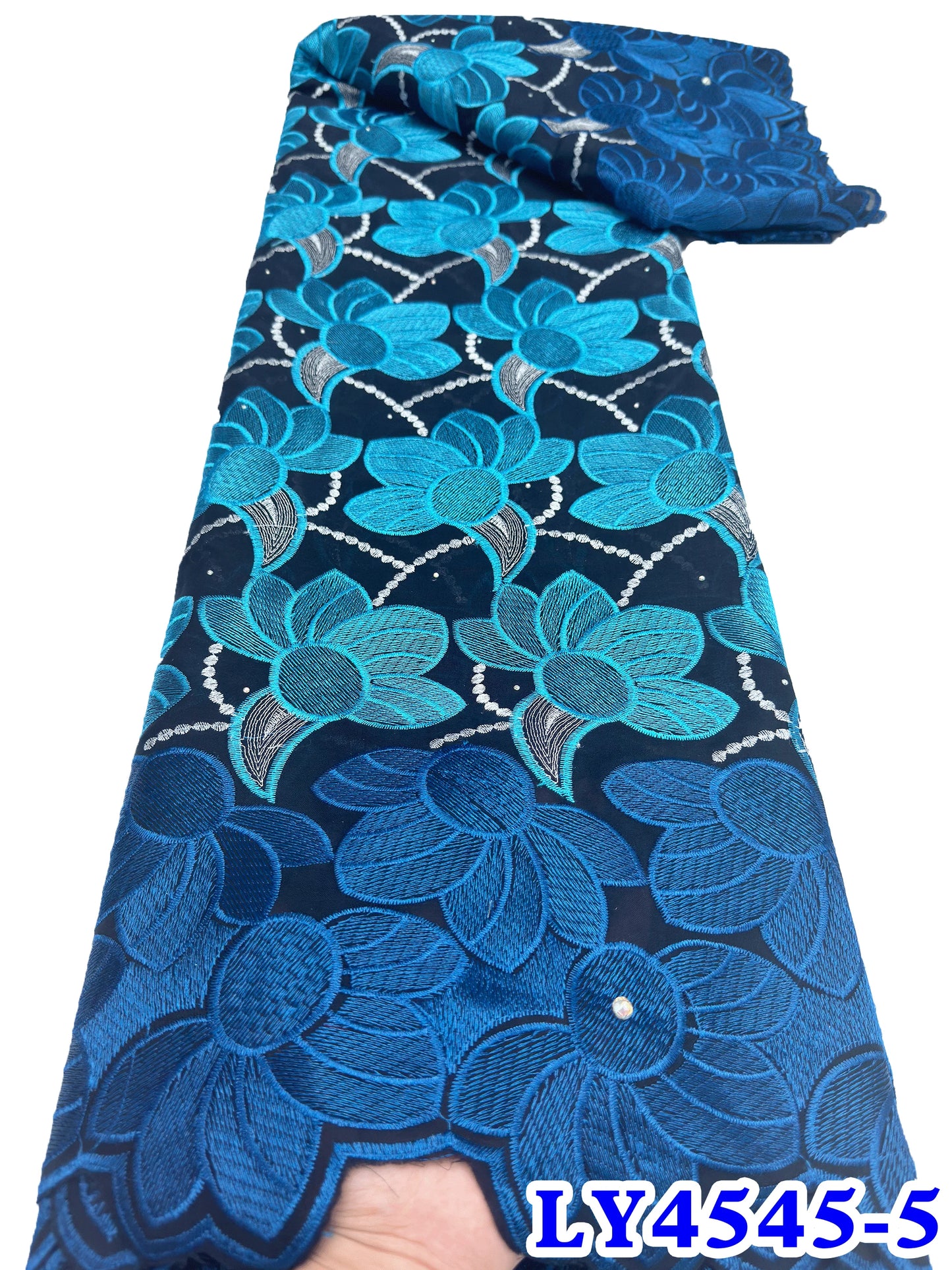 Africa Swiss Voile Lace In Switzerland Embroidered Cotton African Lace Fabric High Quality For Women Wedding Party Dress
