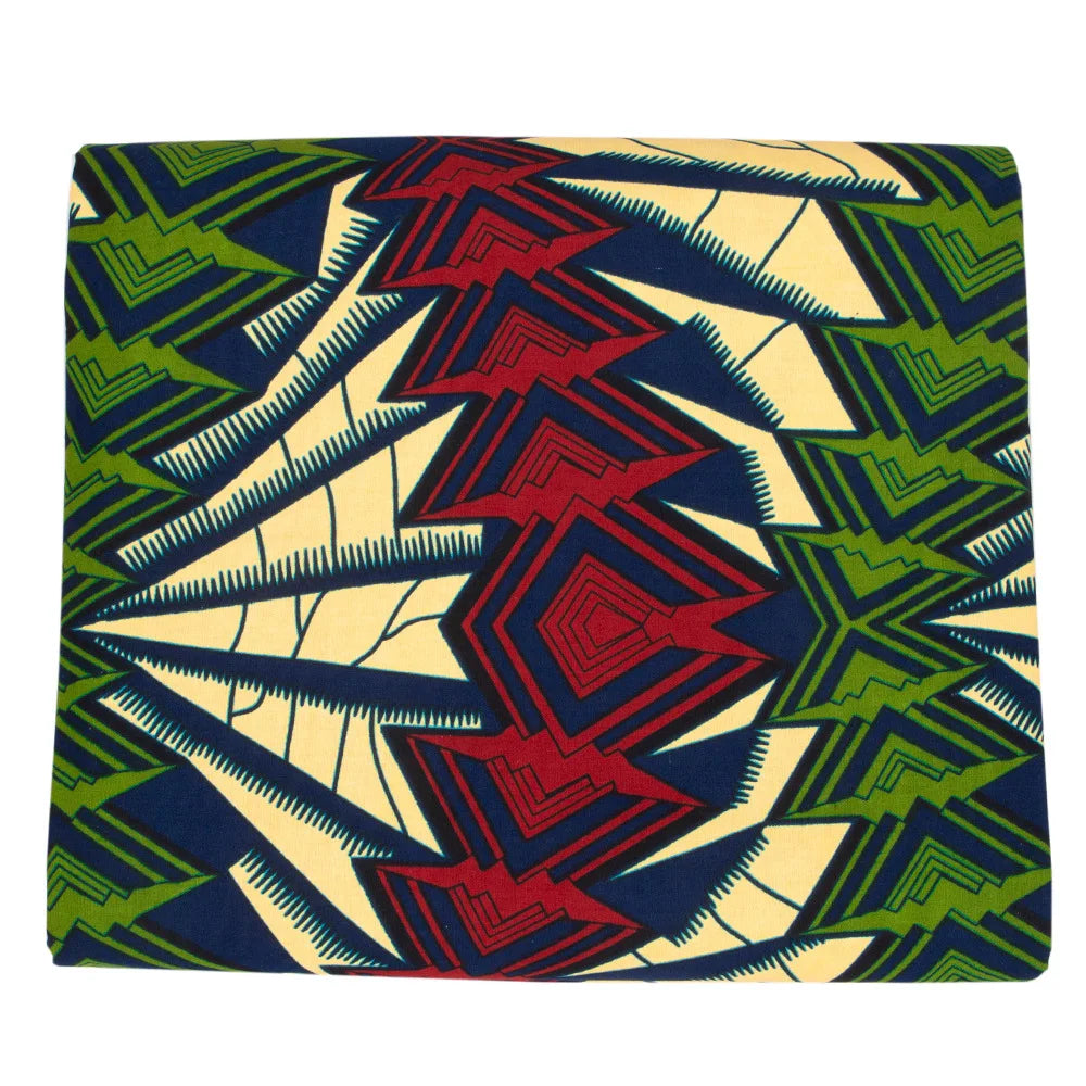 100% Cotton Guaranteed Real Wax Africa Ankara Print Kente Fabric Sewing Dress Tissu Patchwork Making Craft Loincloth Top Quality