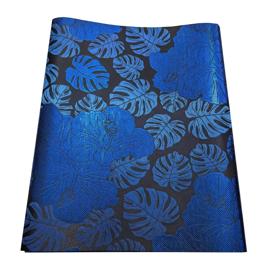 Green African Sego Headtie Gele Nigeria Sego Wrapper Auto Gele Aso Oke Headties With Flower Leaves Designs TXH-4-4