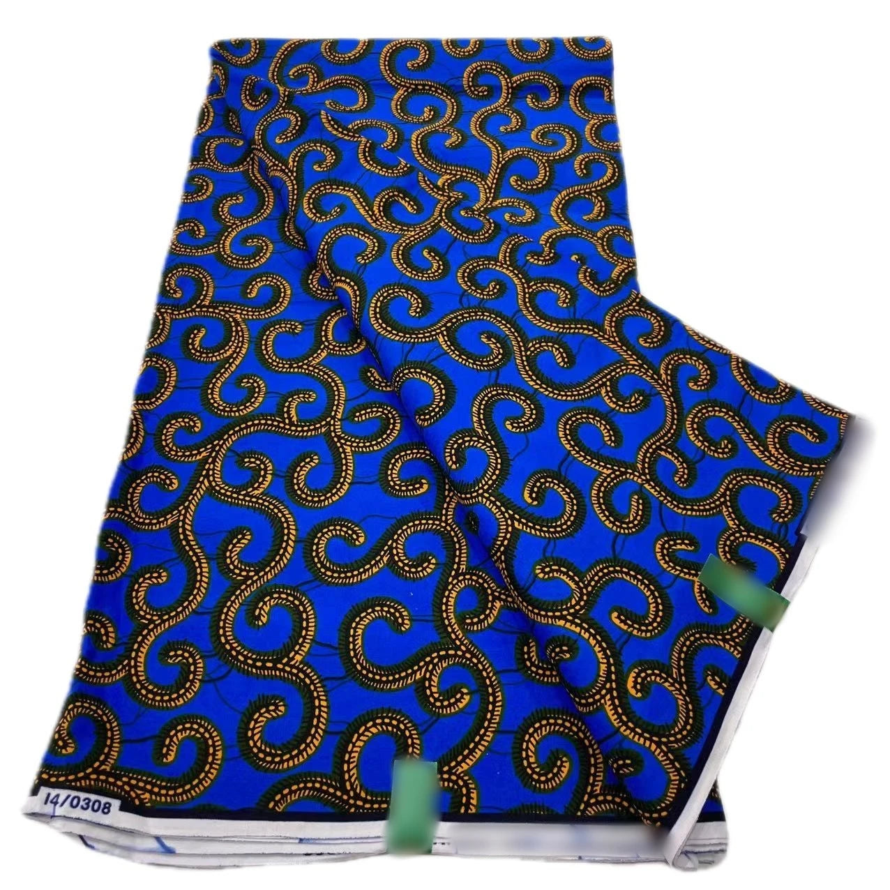 African Fabric Wax Ankara Block Print Veritable Wax Nigerian Batik Fabric Dutch Pagne 100% Cotton For Sewing Clothes