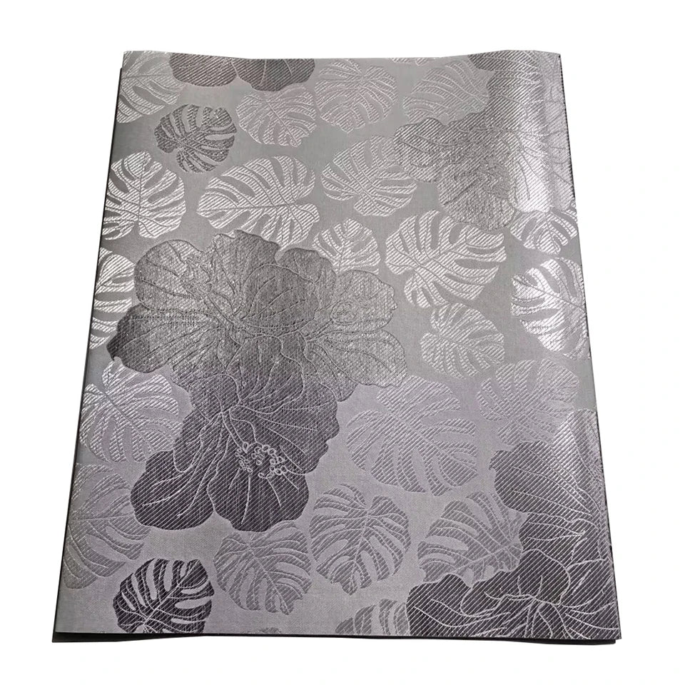 Green African Sego Headtie Gele Nigeria Sego Wrapper Auto Gele Aso Oke Headties With Flower Leaves Designs TXH-4-4