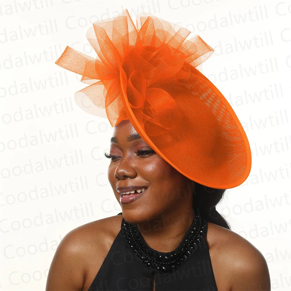 Church Fascinator Hat For Women Kentucky Pillbox Cap Women Party Occasion Headpiece Mother Bride Wedding Chapeau Cap Femme