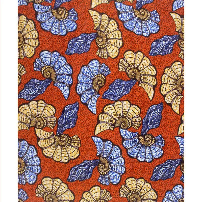African prints batik wax fabric Ankara sewing wedding dress 100% cotton high quality Holland real wax 6 yards