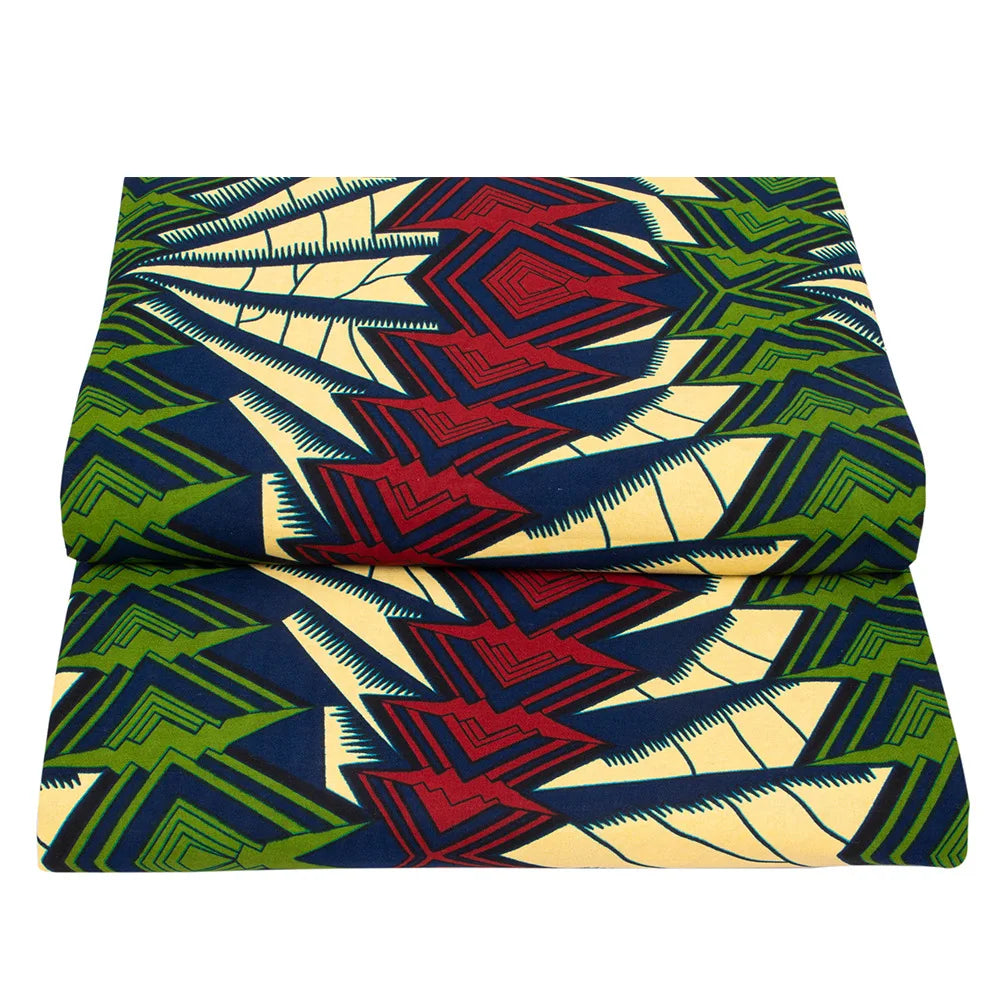 100% Cotton Guaranteed Real Wax Africa Ankara Print Kente Fabric Sewing Dress Tissu Patchwork Making Craft Loincloth Top Quality