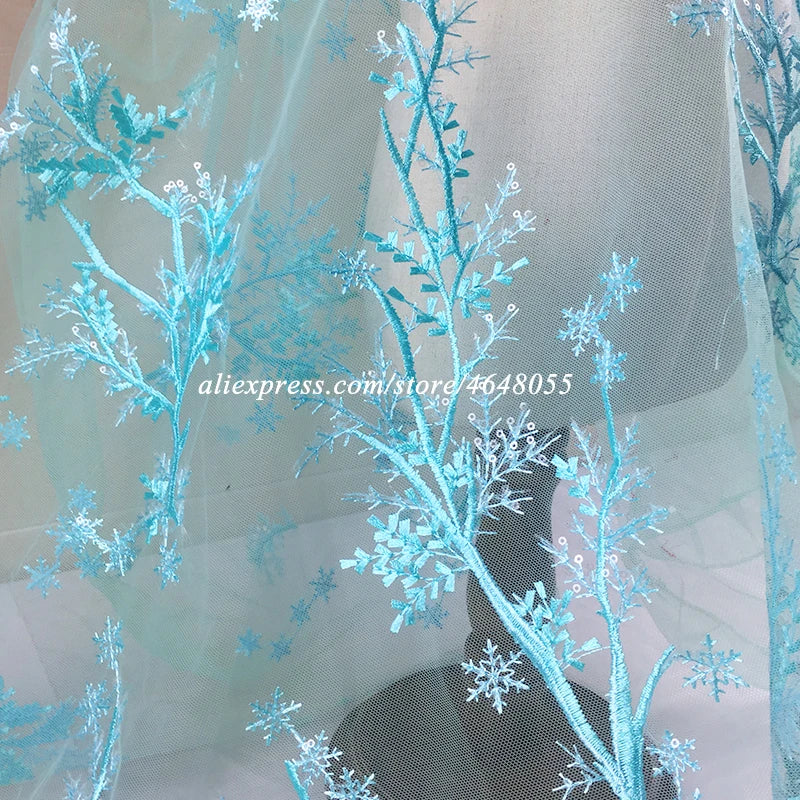 Quality champagne Embroidery French Net Lace Fabric 3D flower Tulle Lace African Lace Fabric for wedding Nigerian Party dress