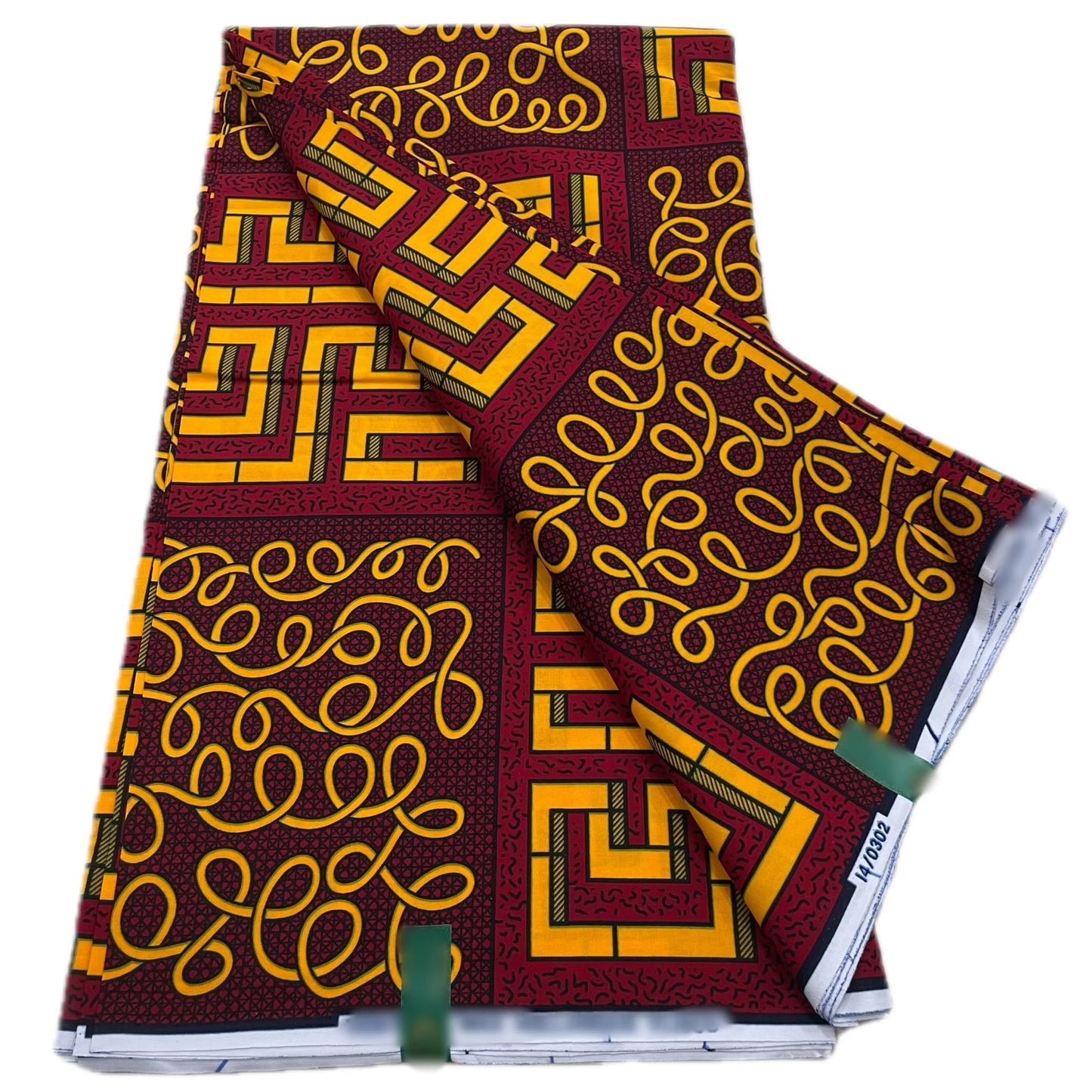 African Fabric Wax Ankara Block Print Veritable Wax Nigerian Batik Fabric Dutch Pagne 100% Cotton For Sewing Clothes