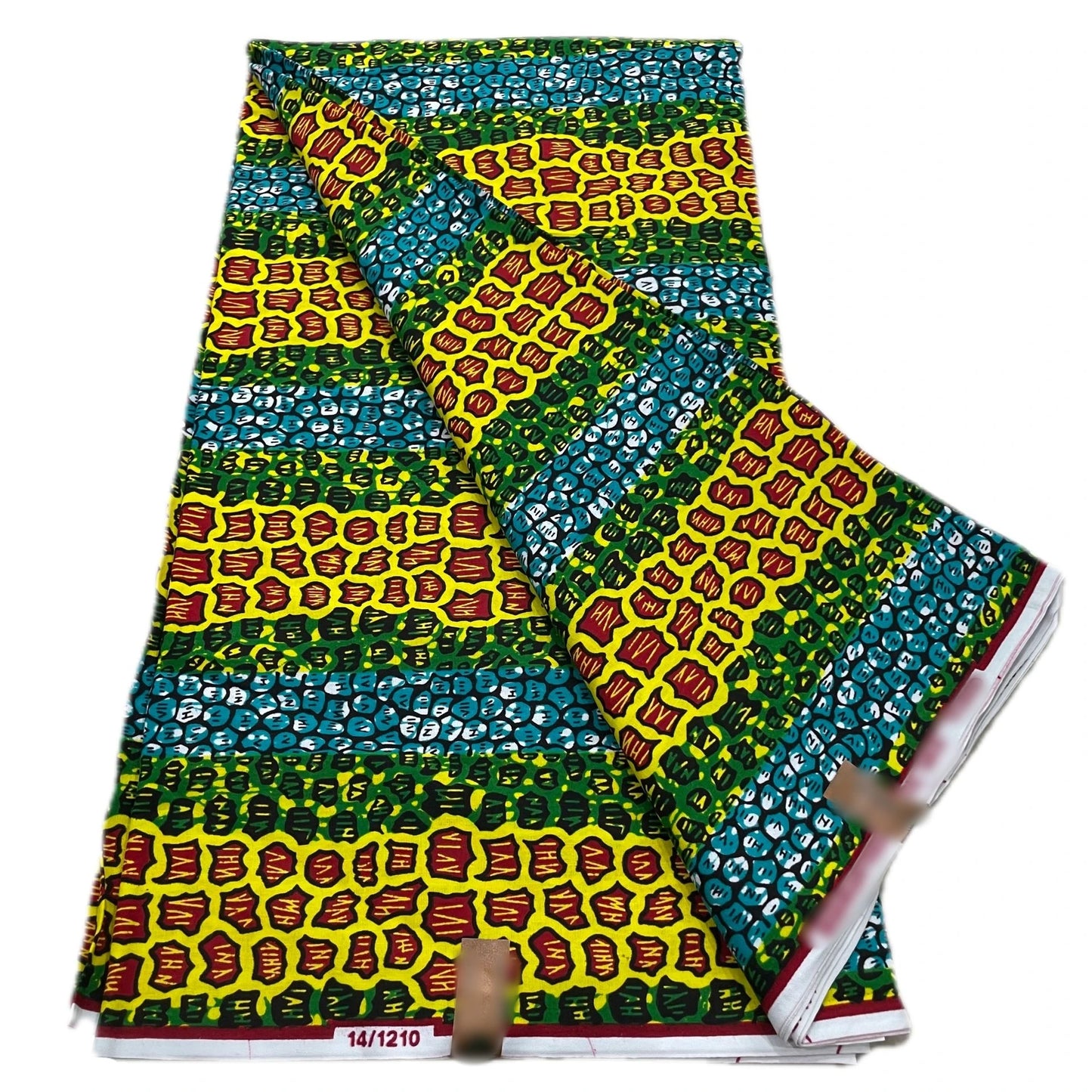 African Fabric Wax Ankara Block Print Veritable Wax Nigerian Batik Fabric Dutch Pagne 100% Cotton For Sewing Clothes