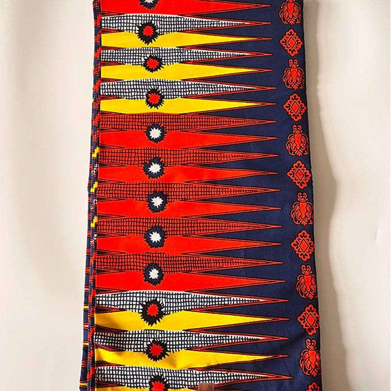 Holland real wax fabric high quality 100%cotton Africa Nigeria Ghana style Ankara fabric African clothing wax print 6 yards