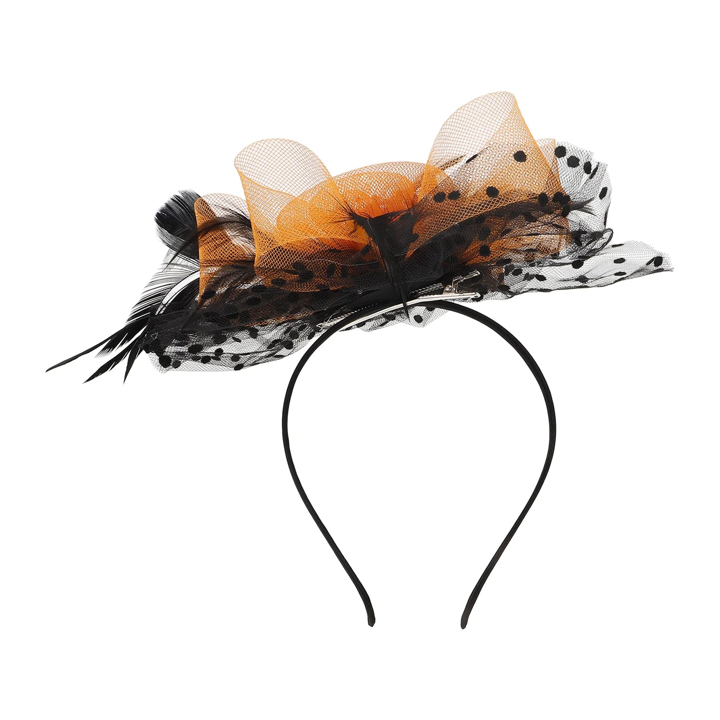 Guest Tea Party Hat Retro Decor Headpiece Bride Headdress Banquet Bridal Hair Accessories for Women