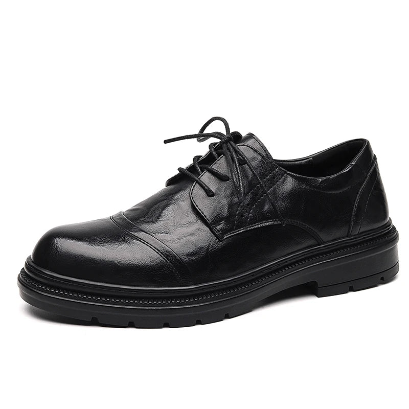 Gentleman's leather shoes Minimalist designer style Daily office Outdoor wedding party casual business men's classics shoes