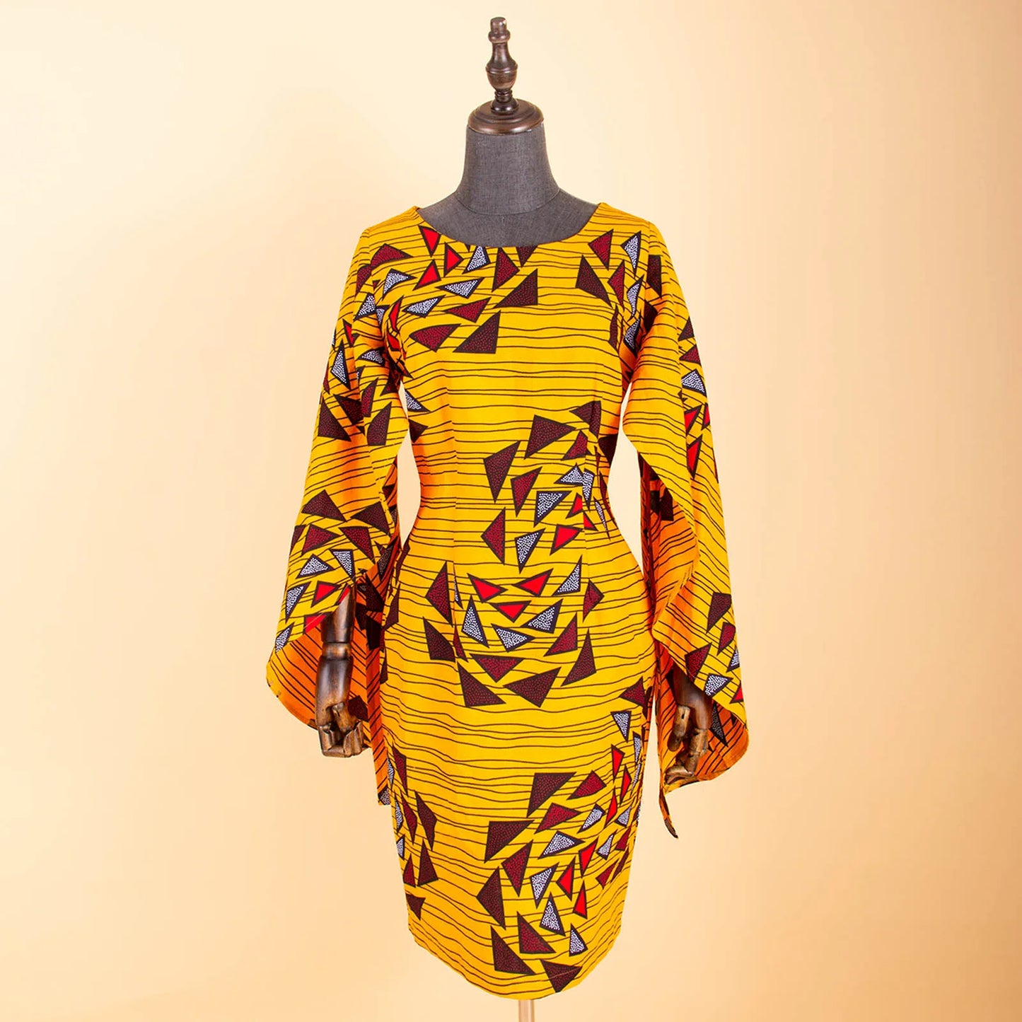 African Print Dresses for Women Party Dress Dashiki Outfits Ankara Dress + sashes Wedding Formal Clothing AFRIPRIDE S1925059
