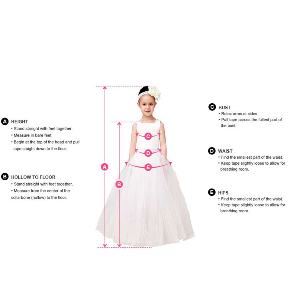 Customized Lovely Pink Flower Girl Dress For Wedding 2025 3D Butterfly Appliques Backless Birthday Party First Communion Gown