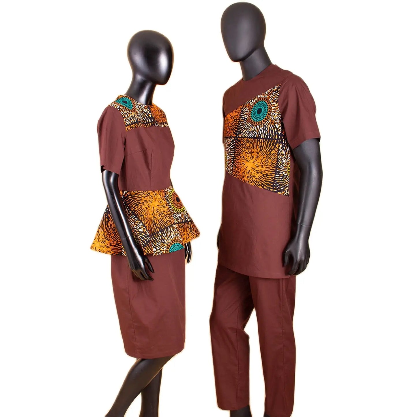 African Couples Clothing Women Outfits African Clothes for Couples Women Wear Wedding Party Ankara Match Men 2 Pieces Pants Sets