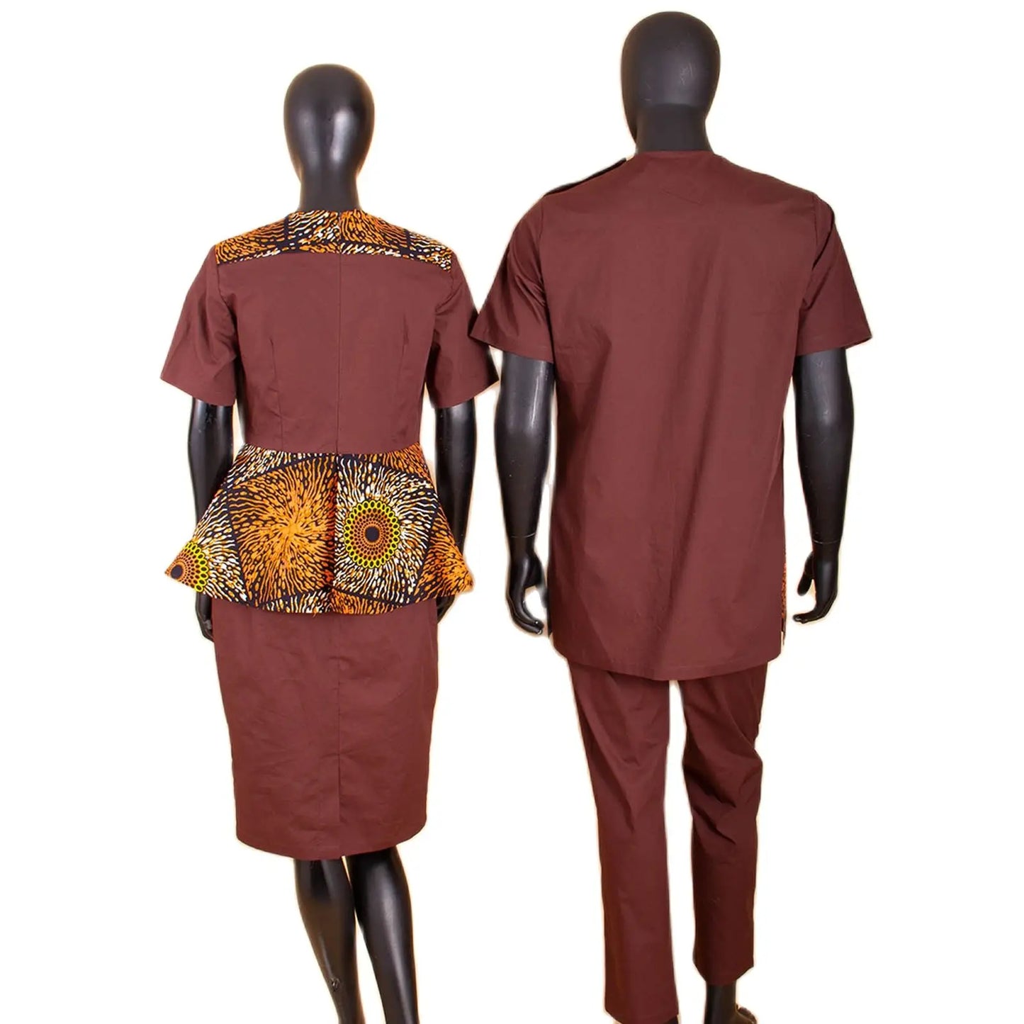 African Couples Clothing Women Outfits African Clothes for Couples Women Wear Wedding Party Ankara Match Men 2 Pieces Pants Sets