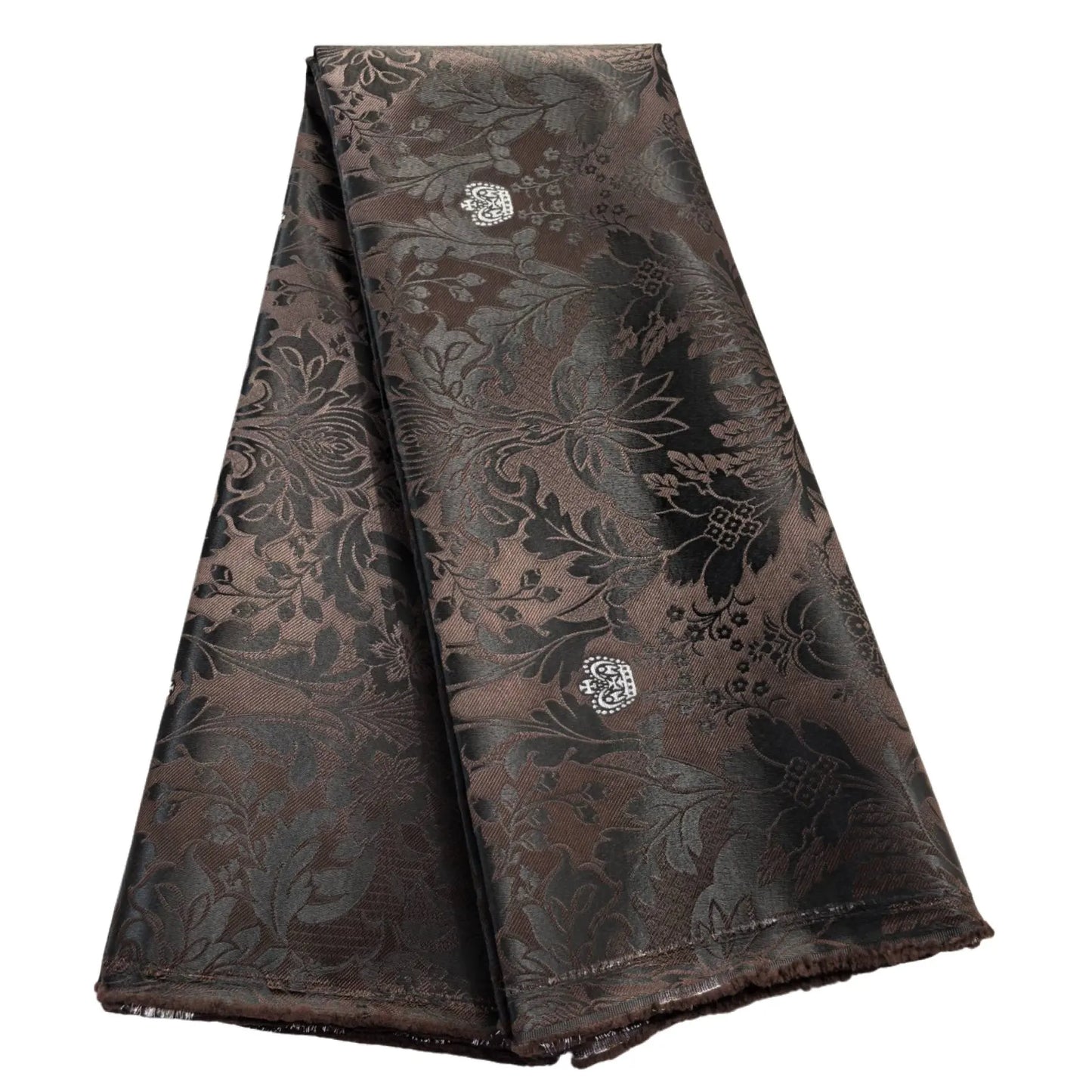 5 Yards Damask Lace Fabric Nigerian Brocade Aso Oke Materials Original Wool Damask DIY For King And Queens Clothes