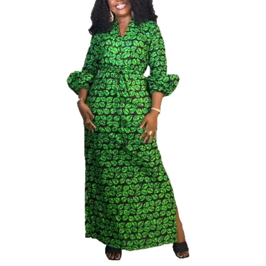 African Dresses For Women Vetement Femme Dashiki Abaya Maxi Dress Africa Clothes Dashiki Ankara Dresses 2025 Spring Autumn New