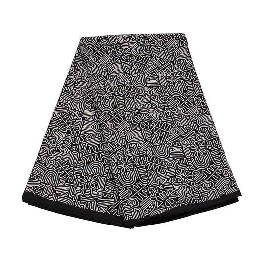 6 Yards New Guaranteed Veritable Original Real Wax Ankara African Print Fabric 100% Cotton For Party Dress Tissus