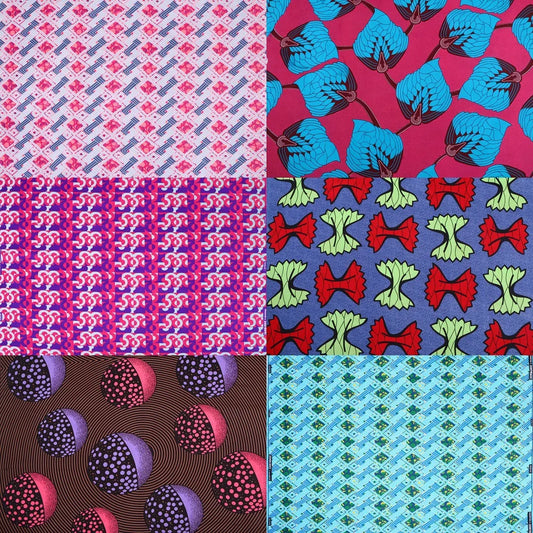 Ankara African Prints Batik Fabric Guaranteed Veritable Wax Patchwork 100% Polyester Tissu High Quality for Dress Decoration DIY