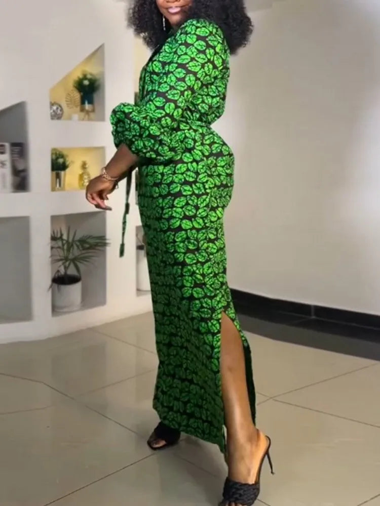 African Dresses For Women Vetement Femme Dashiki Abaya Maxi Dress Africa Clothes Dashiki Ankara Dresses 2025 Spring Autumn New
