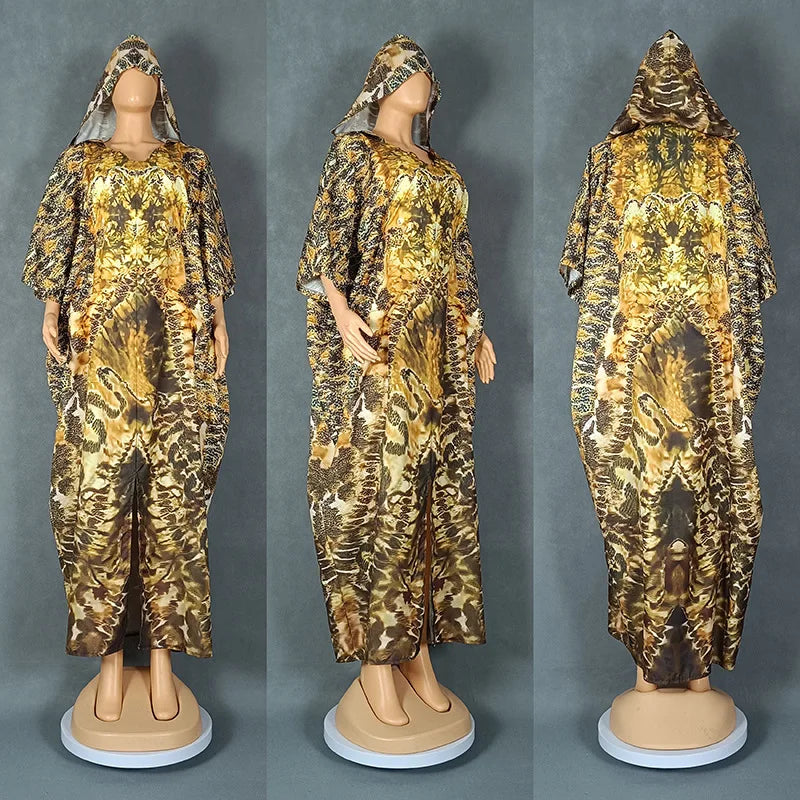 African Dresses For Women Vetement Femme Dashiki Abaya Maxi Dress Africa Clothes Dashiki Ankara Dresses 2025 Spring Summer New
