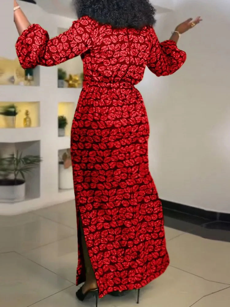 African Dresses For Women Vetement Femme Dashiki Abaya Maxi Dress Africa Clothes Dashiki Ankara Dresses 2025 Spring Autumn New