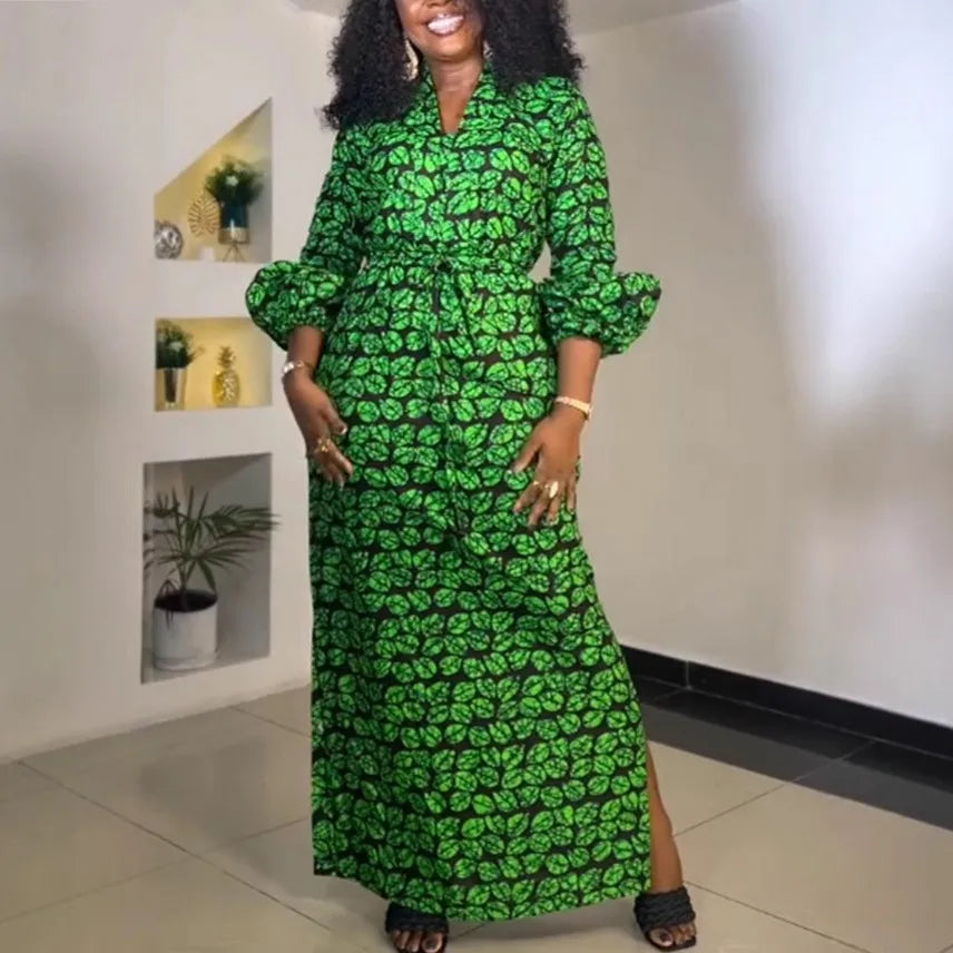African Dresses For Women Vetement Femme Dashiki Abaya Maxi Dress Africa Clothes Dashiki Ankara Dresses 2025 Spring Autumn New