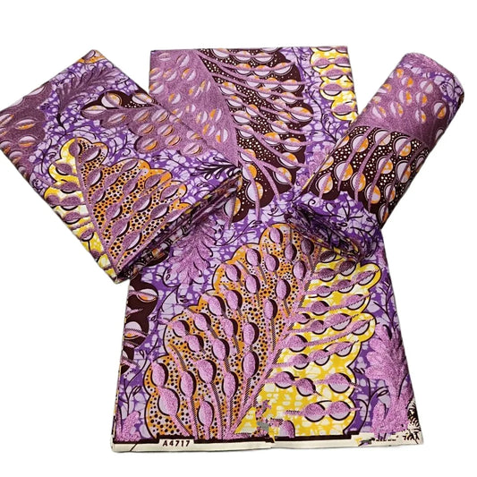 Most Popular Guaranteed Veritable African Real Wax Fabric High Quality 100% Cotton Ankara Wax Pagne Nigeria Women Style Dress